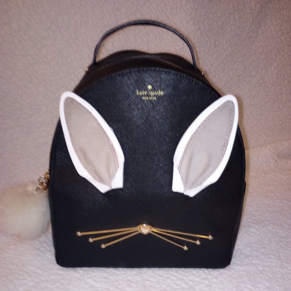 Kate Spade Rare Find "Hop to it" Rabbit Sammi Backpack Bunny  NWOT, Adorable!